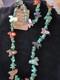 1850s Zuni Museum Display Piece Turquoise Necklace Multistone Rare Early Design