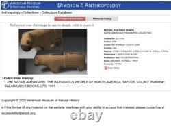 19th Century Finest Rare Early Native Zuni Carved Stone Bear Fetish 3.43 Long