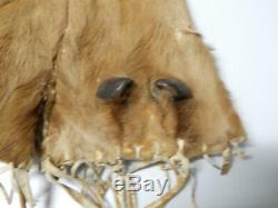 19th Century N. Plains Blackfeet (pikuni) Indian Elk Bag / Pouch Early Piece