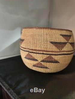 19th Or Early 20th Century Yurok Native American Basket