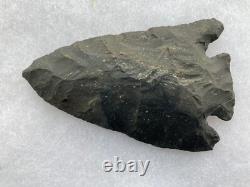 2 7/8 OH Coshocton Early Archaic Lost Lake Arrowhead, Ex-C. West, Midwest COA