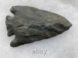 2 7/8 OH Coshocton Early Archaic Lost Lake Arrowhead, Ex-C. West, Midwest COA