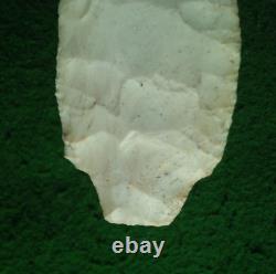 3-9/16 FLORENCE INDIANA ARROWHEAD with CREDITABLE STERMER COA PROJECTILE POINT