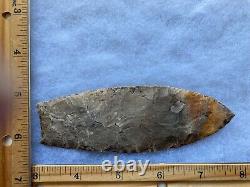 4 15-16 inch Early Archaic Angostura Point, Clay Co. MO, Ex-Lee Shoemaker