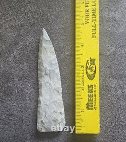 4-5/8 Early Archaic Knife Cobbs Stanfield Wisconsin