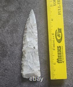 4-5/8 Early Archaic Knife Cobbs Stanfield Wisconsin