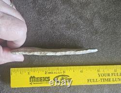 4-5/8 Early Archaic Knife Cobbs Stanfield Wisconsin