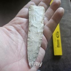 4-5/8 Early Archaic Knife Cobbs Stanfield Wisconsin