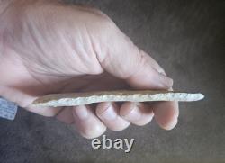 4-5/8 Early Archaic Knife Cobbs Stanfield Wisconsin