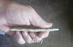 4-5/8 Early Archaic Knife Cobbs Stanfield Wisconsin