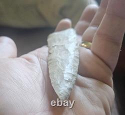 4-5/8 Early Archaic Knife Cobbs Stanfield Wisconsin