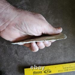 5-1/4 Stanfield Knife Blade Oklahoma Early Archaic