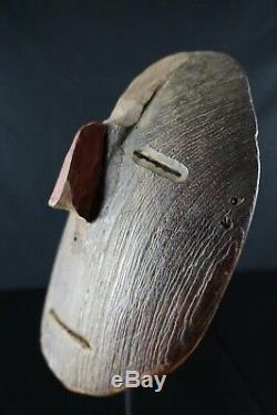58# Early 20th Century Canadian Native INUIT Mask Nunavut Antique