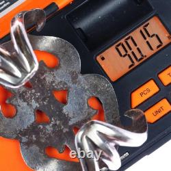 7 Early Navajo hand stamped cast silver cuff bracelet