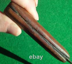 9-1/8 Early Indian Fur Trade Knife Antique Knife Made From A File Arrowhead