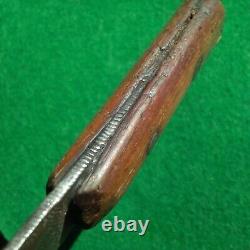 9-1/8 Early Indian Fur Trade Knife Antique Knife Made From A File Arrowhead