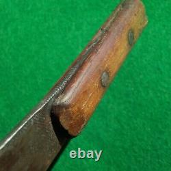 9-1/8 Early Indian Fur Trade Knife Antique Knife Made From A File Arrowhead