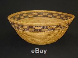 A Rare Early Chumash basket, Native American Indian, circa 1880