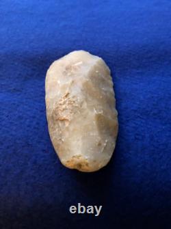 ADZE 4-1/4 Smoky Translucent Novaculite AUTHENTIC EARLY ARCHAIC RELIC TOOL