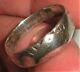 Antique Early Well Worn Navajo Sterling Silver Ring Size 8.5 Vafo