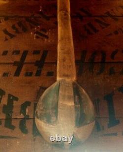 Aafa Early Primitive Hand Carved Native American Free Form Wooden Ladle/spoon