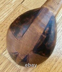 Aafa Early Primitive Hand Carved Native American Free Form Wooden Ladle/spoon