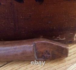 Aafa Early Primitive Hand Carved Native American Free Form Wooden Ladle/spoon