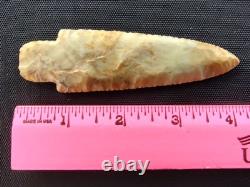 Adena 4 Point Early Woodland Period Flintridge Stone Belmont Co. Ohio 2 COA 10