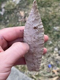 Agate Basin Arrowhead Illinois Ancient Authentic Native American Artifact