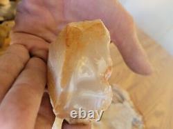 Agate Mortar Native American Indian Stone Effigy Rock Art, Artifacts, Tools