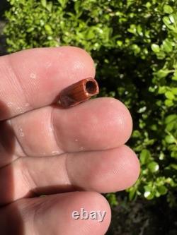 Amazing Ancient Authentic Red Jasper Bead From North Mississippi