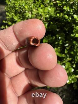 Amazing Ancient Authentic Red Jasper Bead From North Mississippi
