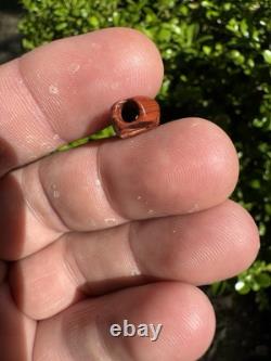 Amazing Ancient Authentic Red Jasper Bead From North Mississippi