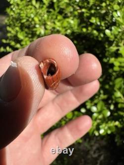 Amazing Ancient Authentic Red Jasper Bead From North Mississippi