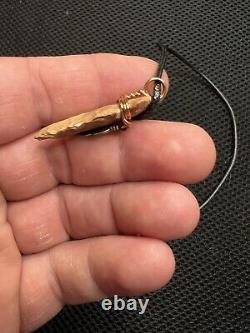 Ancient Authentic Big Sandy Arrowhead From NEMississippi on a Necklace