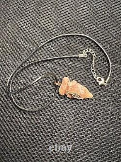 Ancient Authentic Big Sandy Arrowhead From NEMississippi on a Necklace