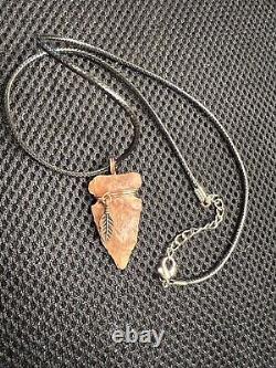 Ancient Authentic Big Sandy Arrowhead From NEMississippi on a Necklace