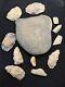 Ancient Authentic Flint And Stone Tool Kit Mortar Blades And More From Nwalabama