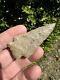 Ancient Authentic Greenbrier Or Pinetree Arrowhead From North Mississippi