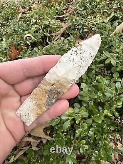 Ancient Authentic Impressive Sedalia Arrowhead From Missouri