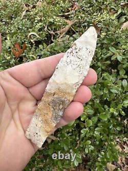 Ancient Authentic Impressive Sedalia Arrowhead From Missouri