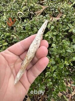 Ancient Authentic Impressive Sedalia Arrowhead From Missouri