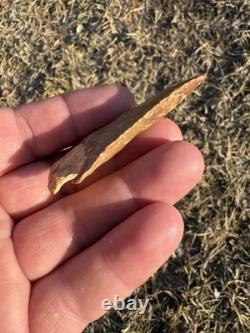 Ancient Authentic Very Colorful Lost Lake Arrowhead From North Mississippi