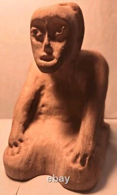 Ancient Moundbuilders, MISSIPPIAN Statue. Guaranteed Early