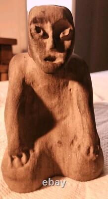 Ancient Moundbuilders, MISSIPPIAN Statue. Guaranteed Early