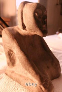 Ancient Moundbuilders, MISSIPPIAN Statue. Guaranteed Early