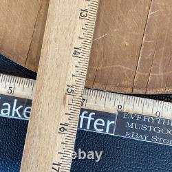 Antique 1900s Flemish Art Co Native American Indian Chief Pyrography Wall Plaque