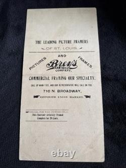 Antique 1906 Native American Indian Maiden, Hayes Litho Co