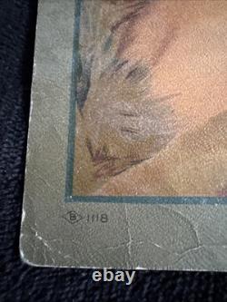 Antique 1906 Native American Indian Maiden, Hayes Litho Co