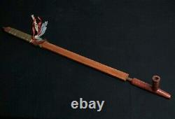 Antique Catlinite Pipe Lakota Sioux early 20th C